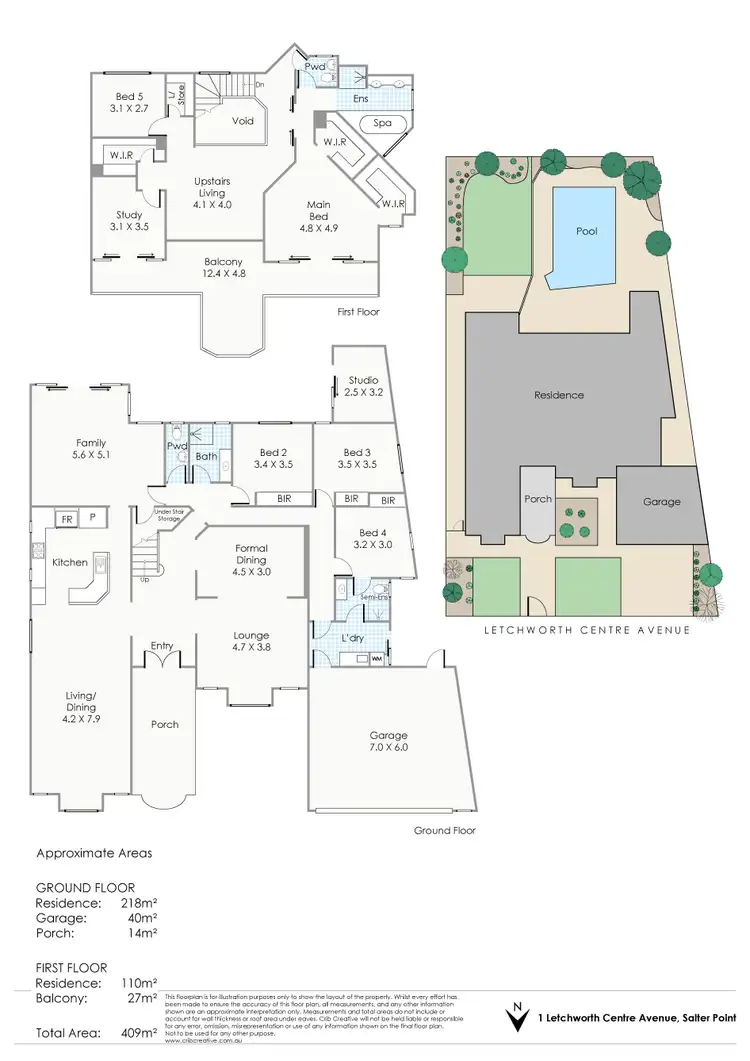 Floorplan of Homely house listing, 1 Letchworth Centre Avenue, Salter Point WA 6152