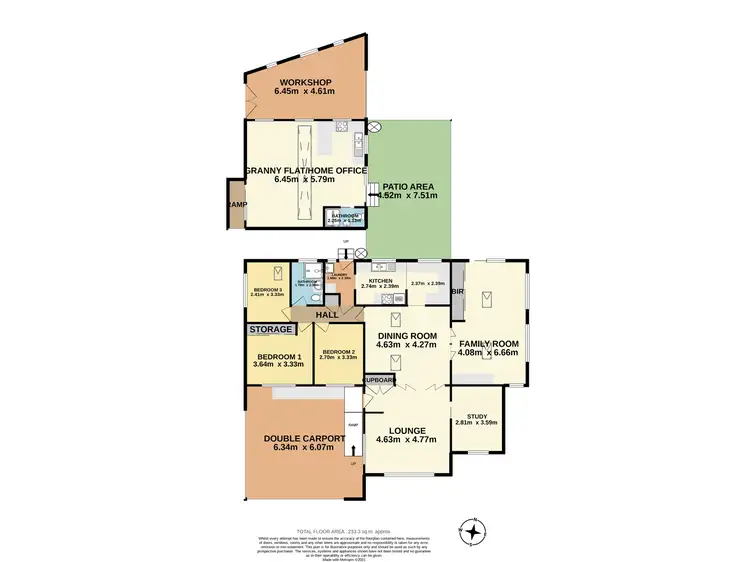 Floorplan of Homely house listing, 4 Normandie place, Unanderra NSW 2526