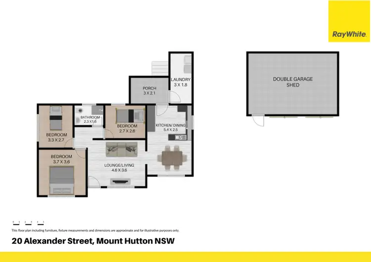 Floorplan of Homely house listing, 20 Alexander Street, Mount Hutton NSW 2290