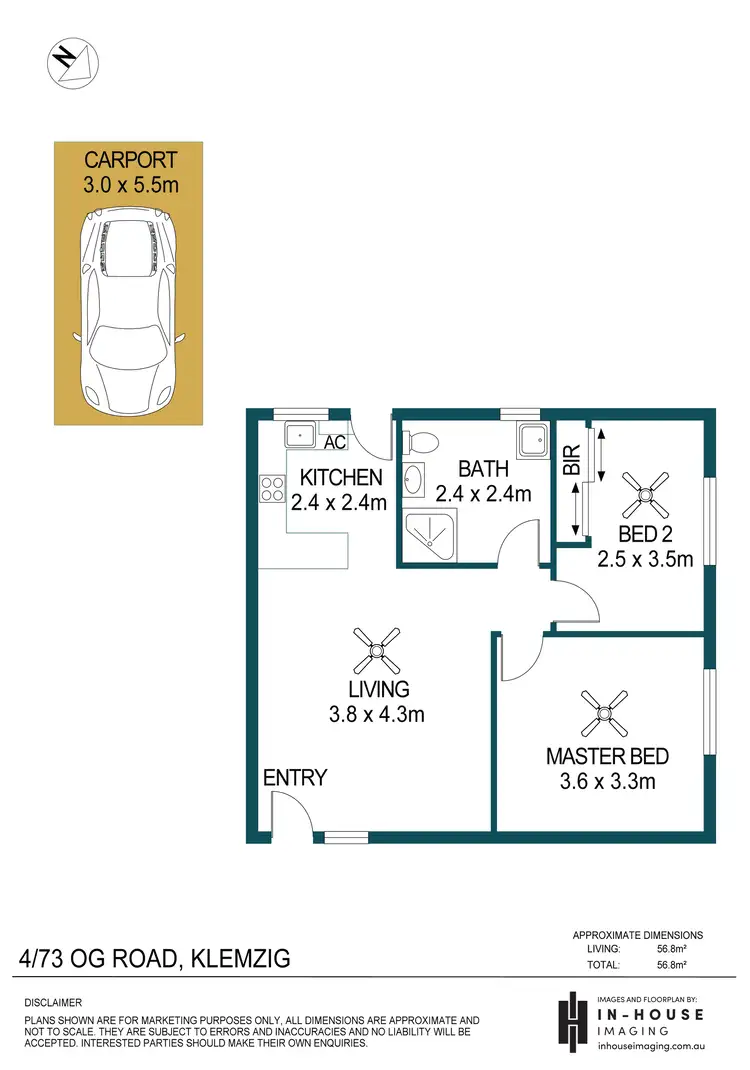 Floorplan of Homely house listing, 4/73 OG Road, Klemzig SA 5087