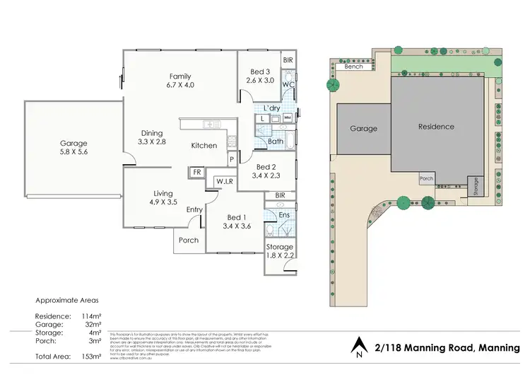 Floorplan of Homely house listing, 2/118 Manning Road, Manning WA 6152