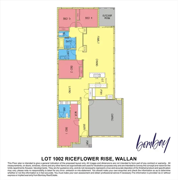 Floorplan of Homely house listing, 68 Riceflower Rise, Wallan VIC 3756