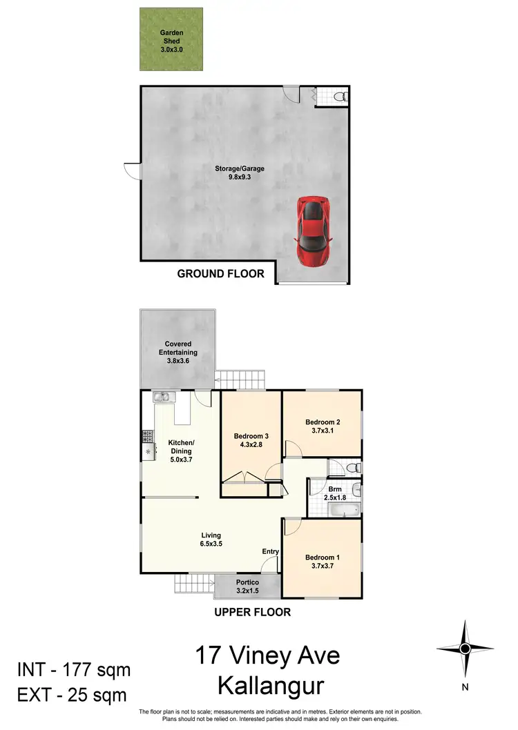 Floorplan of Homely house listing, 17 Viney Avenue, Kallangur QLD 4503