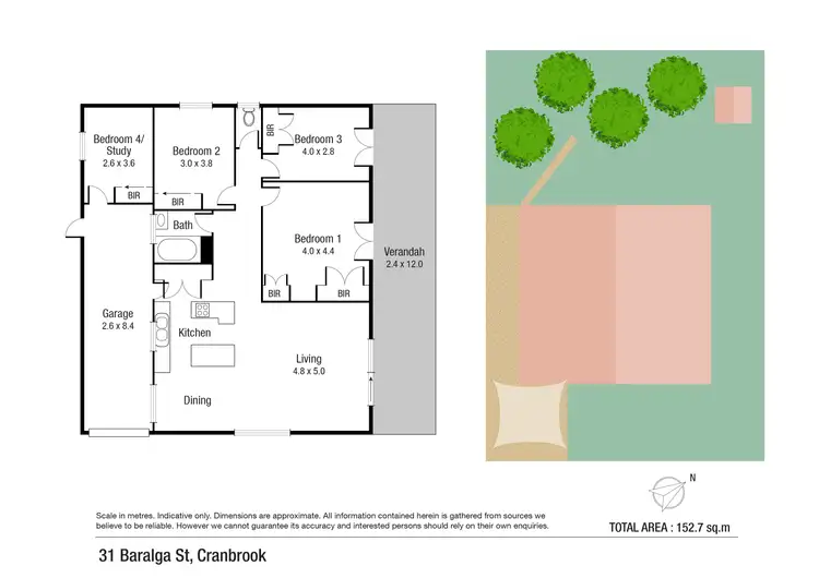 Floorplan of Homely house listing, 31 Baralga Street, Cranbrook QLD 4814
