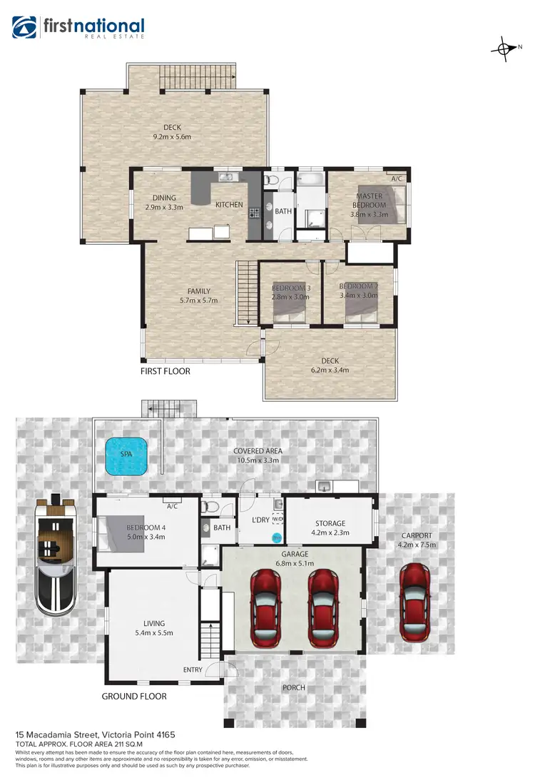 Floorplan of Homely house listing, 15 Macadamia Street, Victoria Point QLD 4165