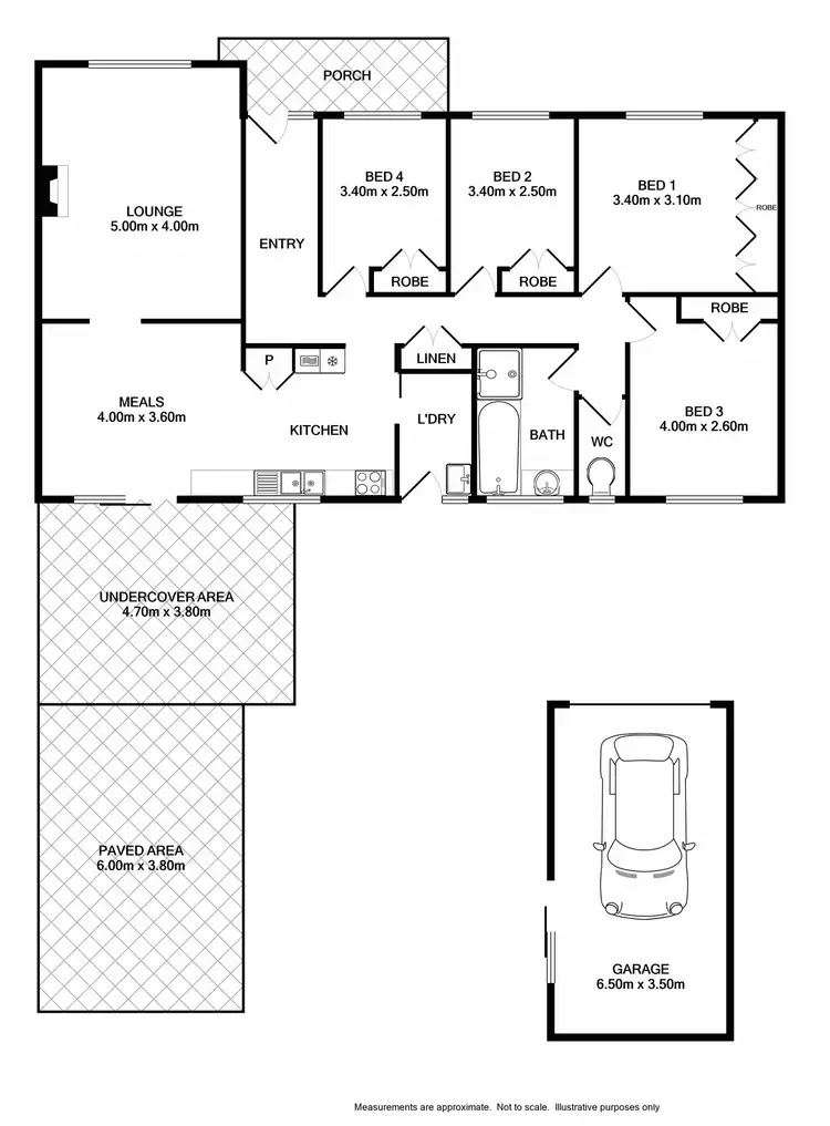 Floorplan of Homely house listing, 520 Danes Street, Lavington NSW 2641