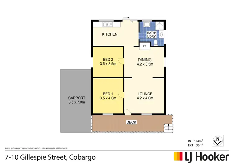 Floorplan of Homely house listing, Lot 7-10 Gillespie Street, Cobargo NSW 2550