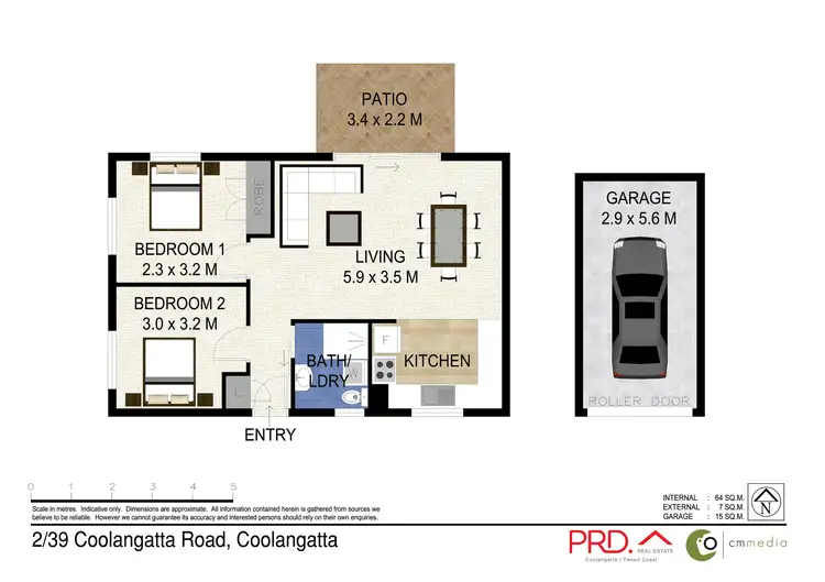 Floorplan of Homely apartment listing, 2/39 Coolangatta Road, Coolangatta QLD 4225