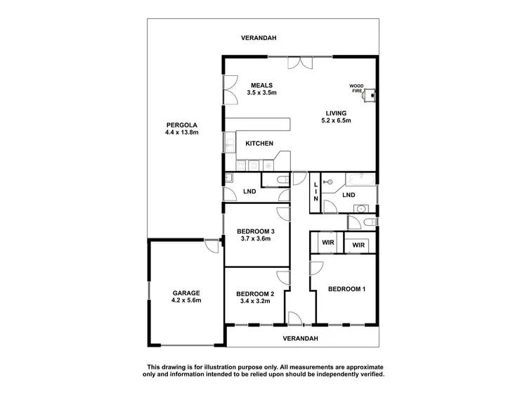 Floorplan of Homely house listing, 7 Paterson Lane, Kingston Se SA 5275