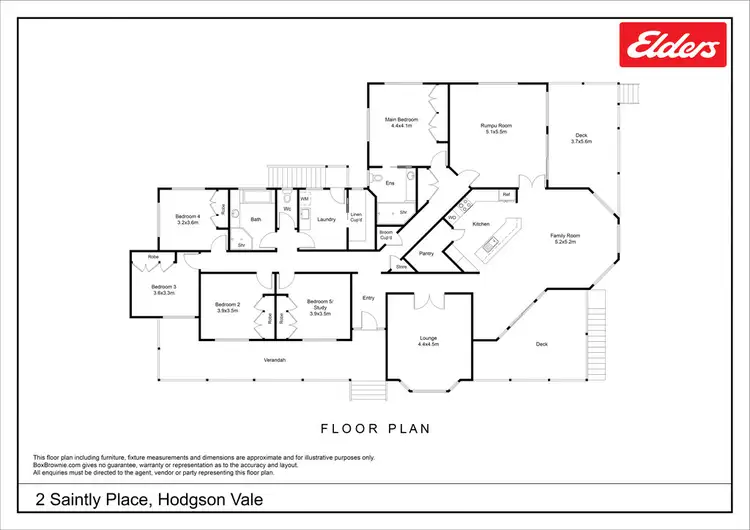 Floorplan of Homely house listing, 2 Saintly Place, Hodgson Vale QLD 4352