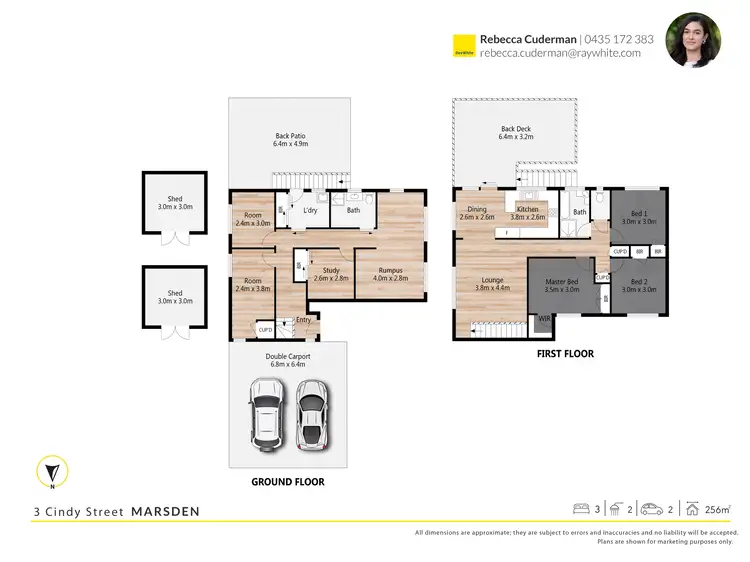 Floorplan of Homely house listing, 3 Cindy Street, Marsden QLD 4132