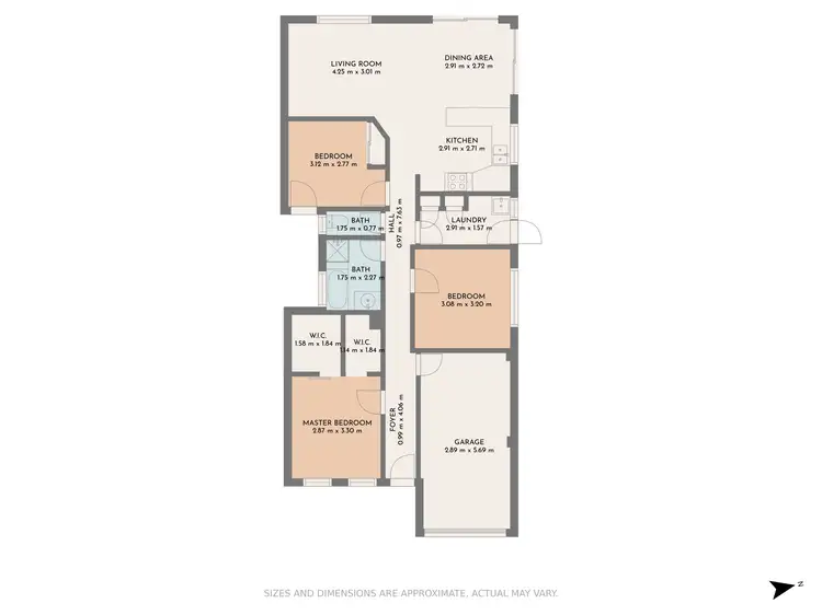 Floorplan of Homely house listing, 7 Seacombe Place, Cranbourne VIC 3977