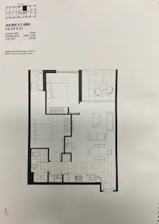 Floorplan of Homely house listing, 506/1 Foundry Road, Sunshine VIC 3020