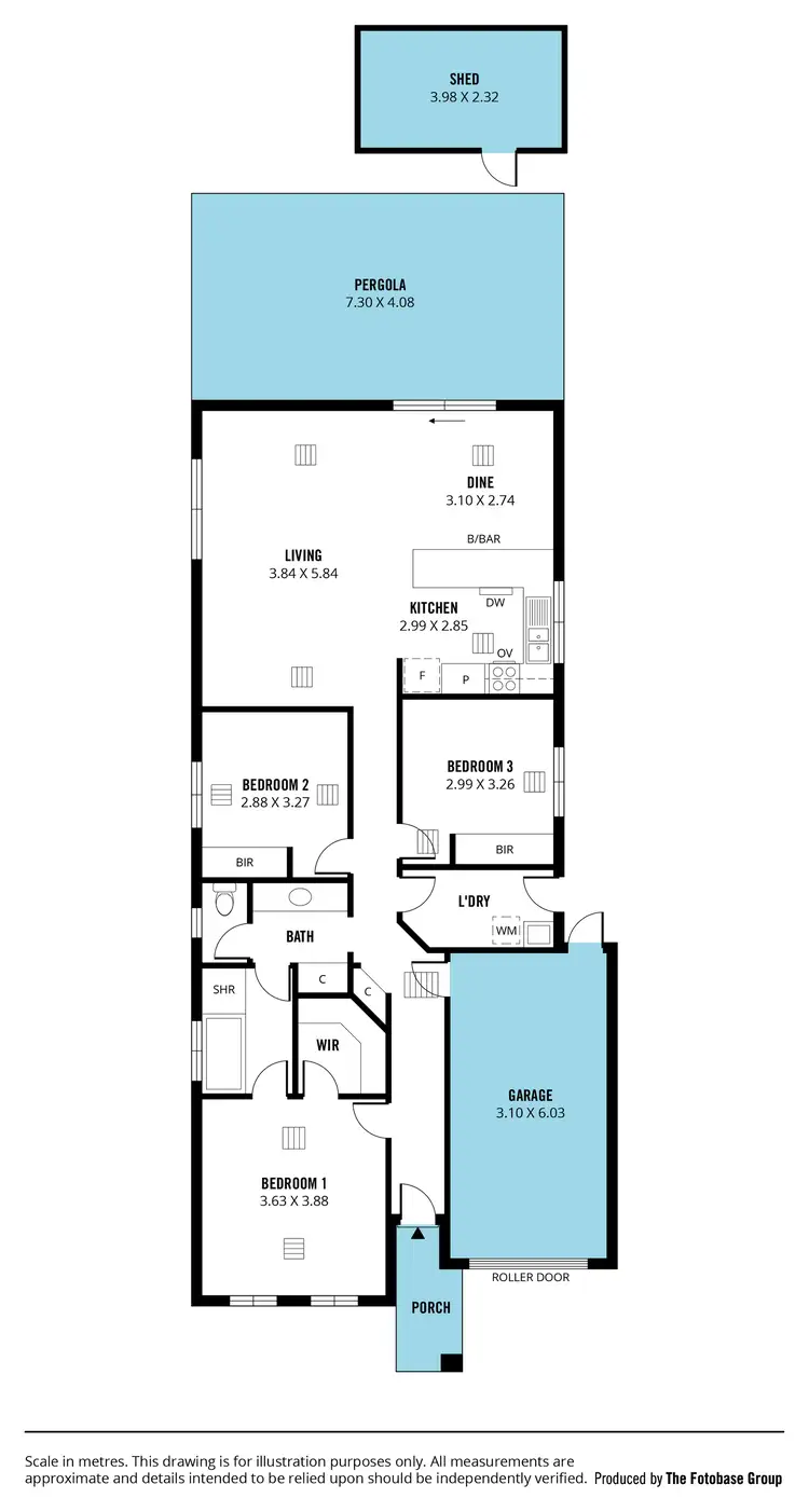 Floorplan of Homely house listing, 21 Callander Avenue, Old Reynella SA 5161