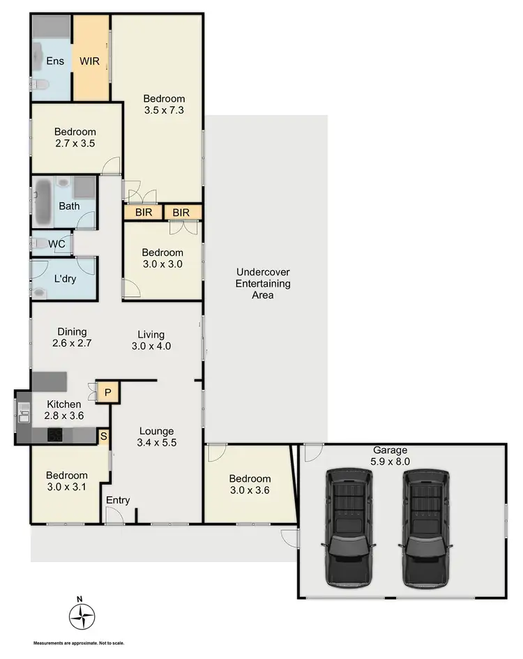Floorplan of Homely house listing, 17 Brittania Place, Bligh Park NSW 2756