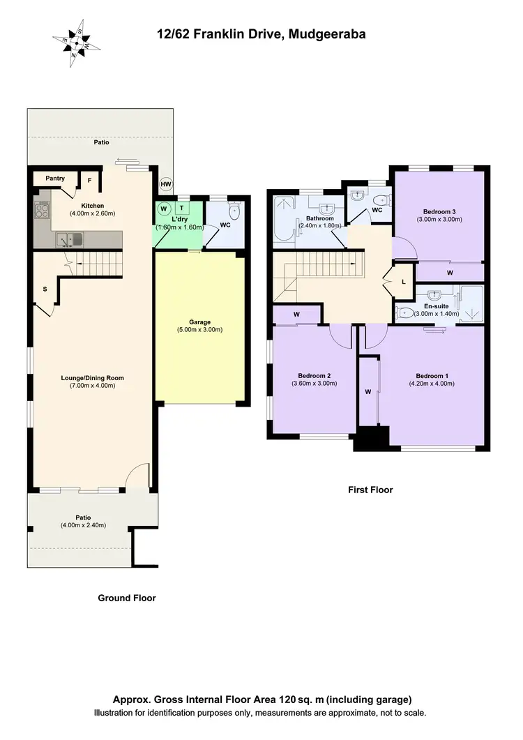 Floorplan of Homely house listing, 12/62 Franklin Drive, Mudgeeraba QLD 4213