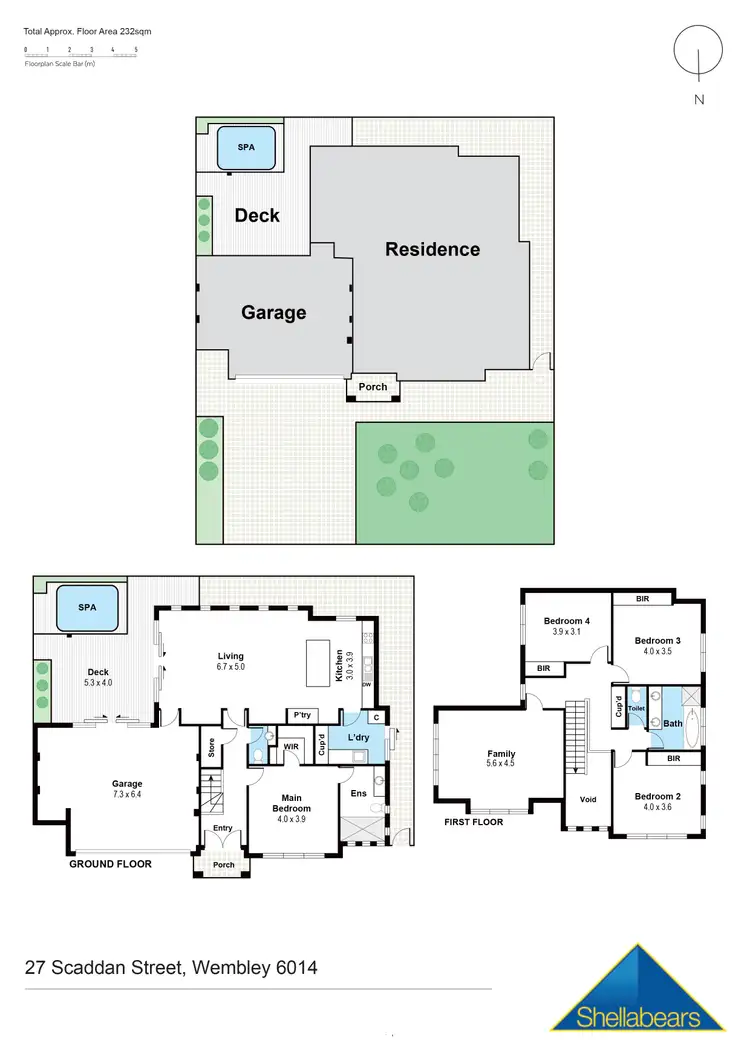 Floorplan of Homely house listing, 27 Scaddan Street, Wembley WA 6014