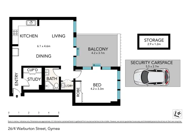 Floorplan of Homely apartment listing, 26/4 Warburton Street, Gymea NSW 2227