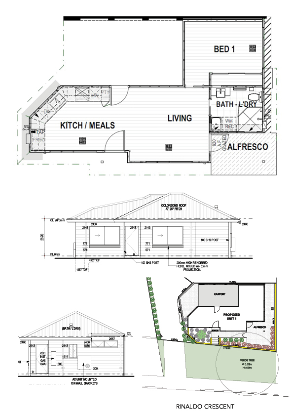 Floorplan of Homely house listing, 51A Rinaldo Crescent, Coolbellup WA 6163