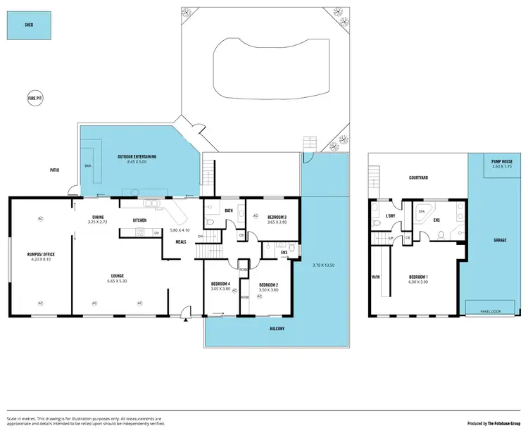 Floorplan of Homely house listing, 4 Tornado Avenue, Hallett Cove SA 5158