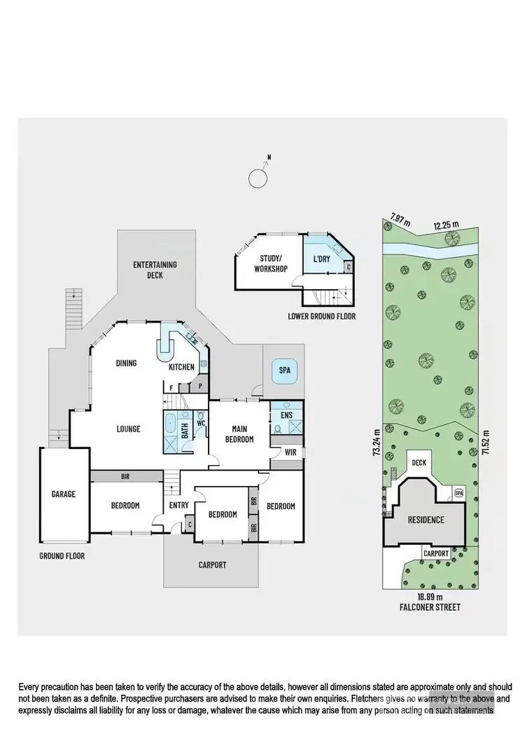 Floorplan of Homely house listing, 22 Falconer Street, Glen Waverley VIC 3150