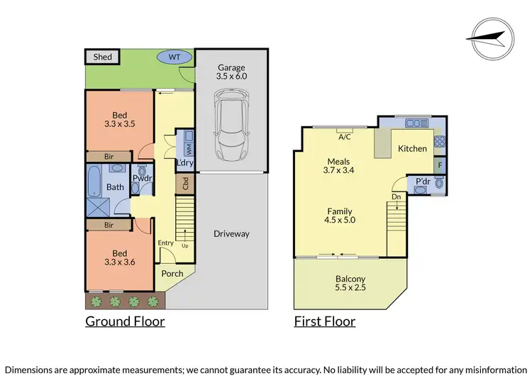 Floorplan of Homely townhouse listing, 3/51 Conn Street, Ferntree Gully VIC 3156