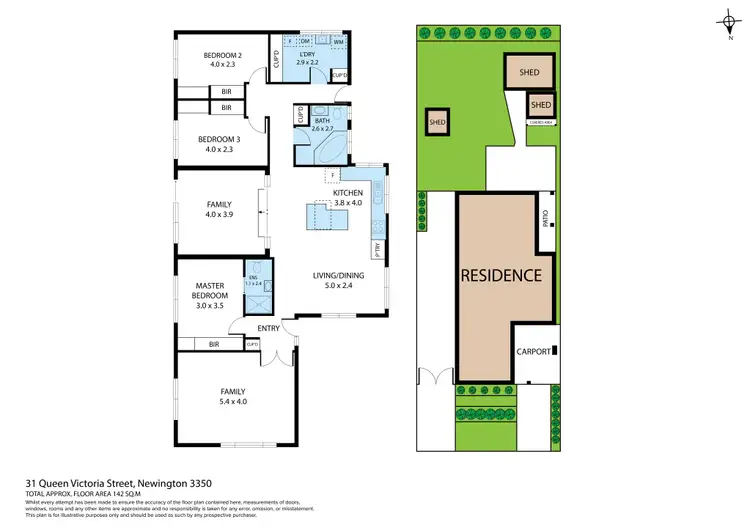 Floorplan of Homely house listing, 31 Queen Victoria Street, Newington VIC 3350