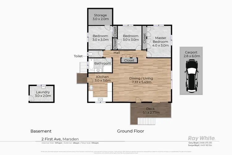 Floorplan of Homely house listing, 2 First Avenue, Marsden QLD 4132