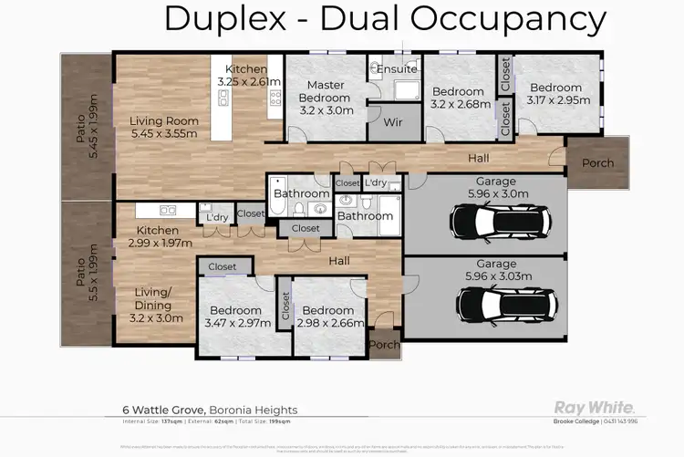 Floorplan of Homely house listing, 6 Wattle Grove, Boronia Heights QLD 4124