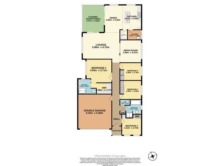 Floorplan of Homely house listing, 14 Monarch Street, Wongawilli NSW 2530