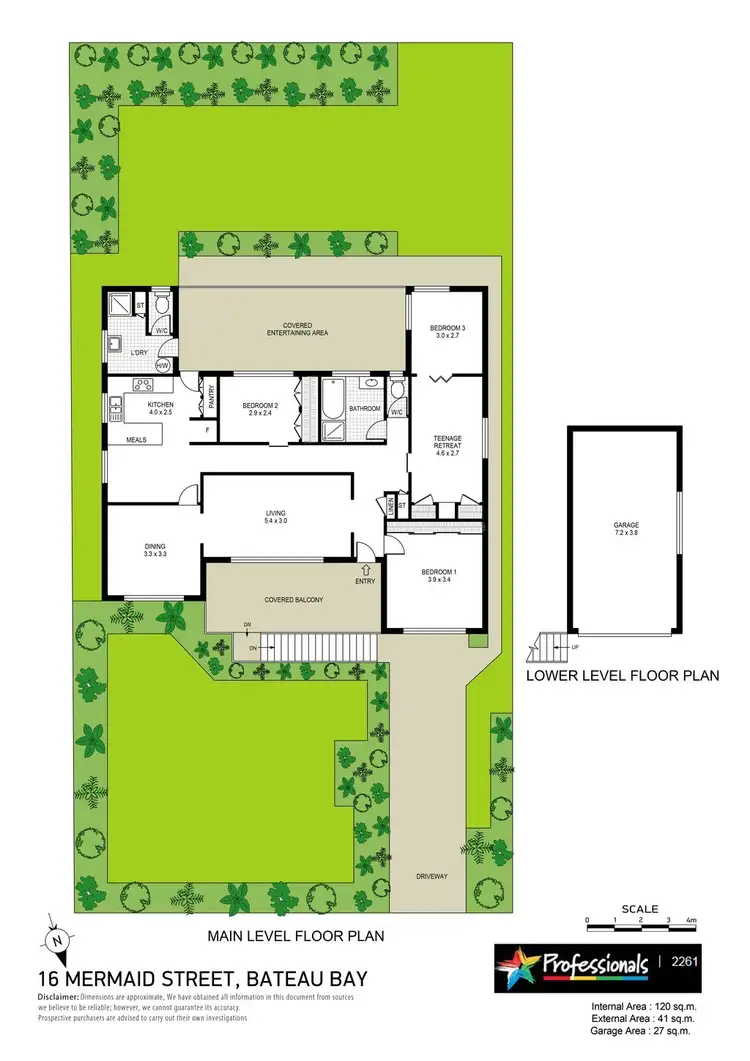 Floorplan of Homely house listing, 16 Mermaid Drive, Bateau Bay NSW 2261