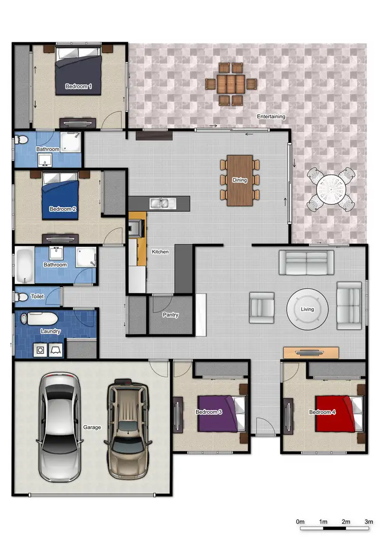 Floorplan of Homely house listing, 27 Freshwater Drive, Berrinba QLD 4117