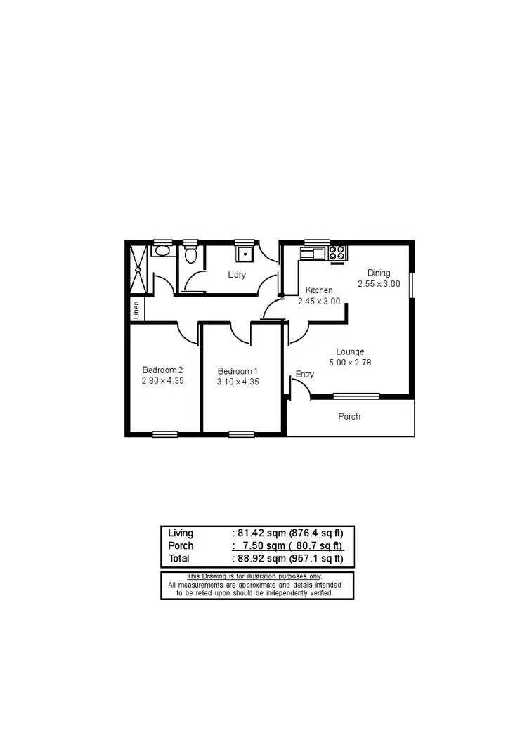 Floorplan of Homely house listing, 42 JOYCE STREET, Murray Bridge SA 5253