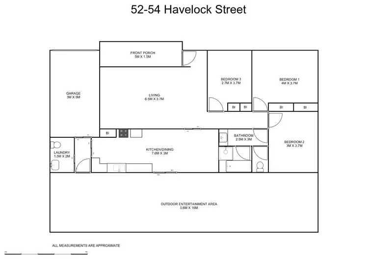 Floorplan of Homely house listing, 52-54 Havelock Street, Lawrence NSW 2460