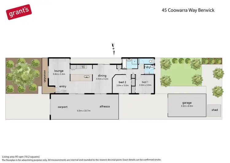 Floorplan of Homely house listing, 45 Coowarra Way, Berwick VIC 3806