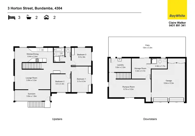 Floorplan of Homely house listing, 3 Horton Street, Bundamba QLD 4304