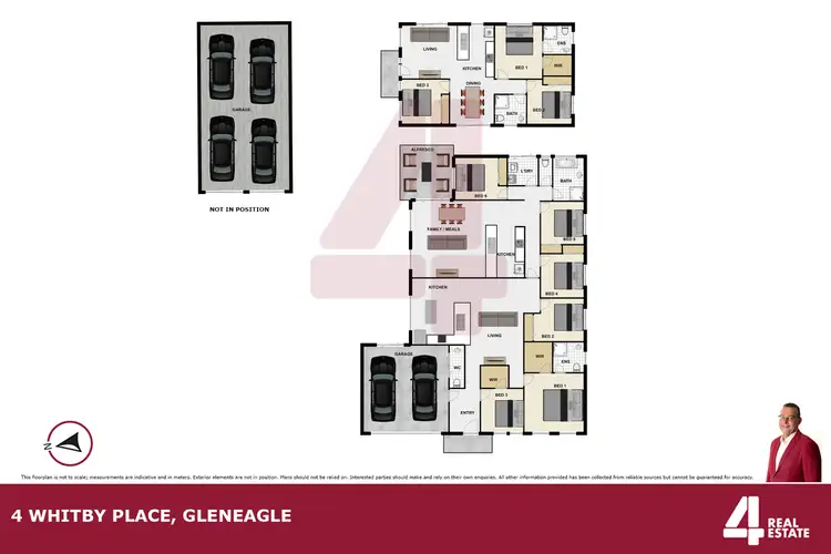 Floorplan of Homely house listing, 4 Whitby Place, Gleneagle QLD 4285