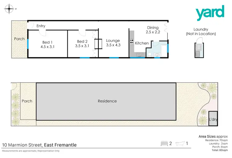 Floorplan of Homely house listing, 10 Marmion Street, East Fremantle WA 6158