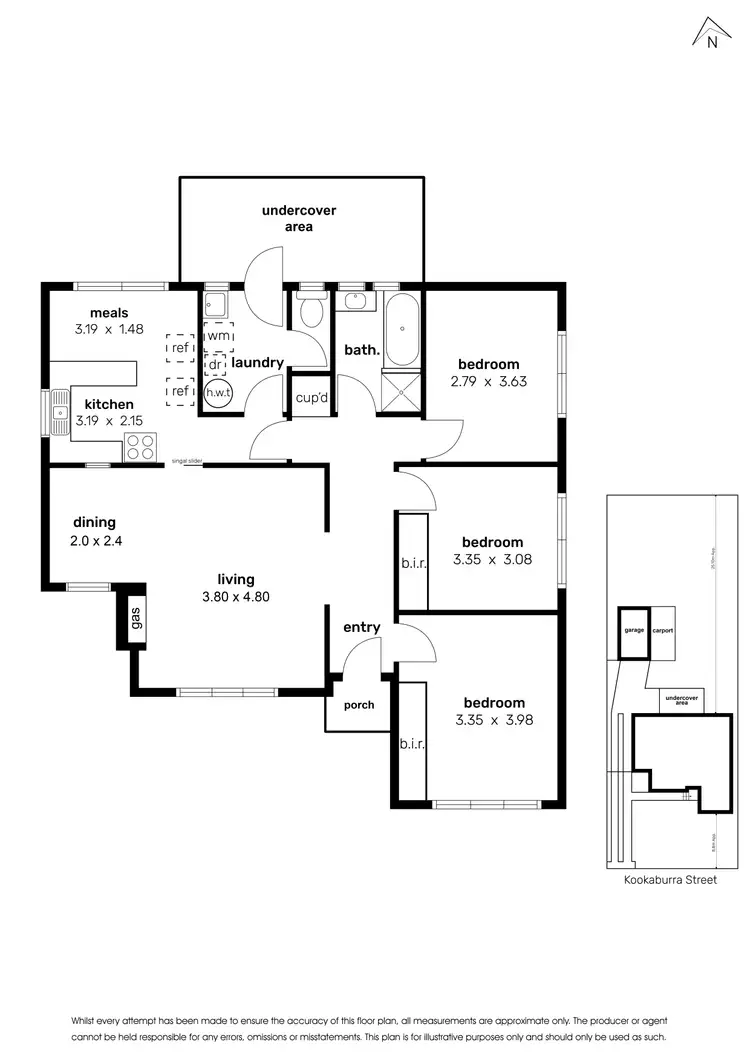Floorplan of Homely house listing, 28 Kookaburra Street, Altona VIC 3018