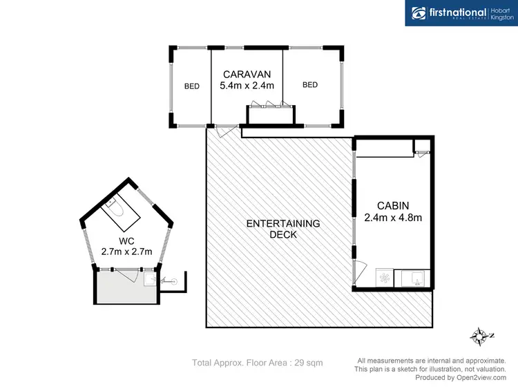 Floorplan of Homely land listing, 25 Hayes Road, Adventure Bay TAS 7150