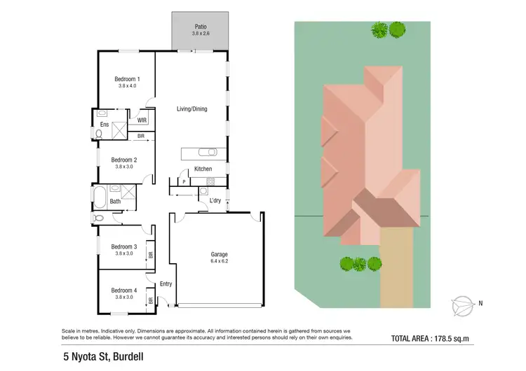 Floorplan of Homely house listing, 5 Nyota Street, Burdell QLD 4818