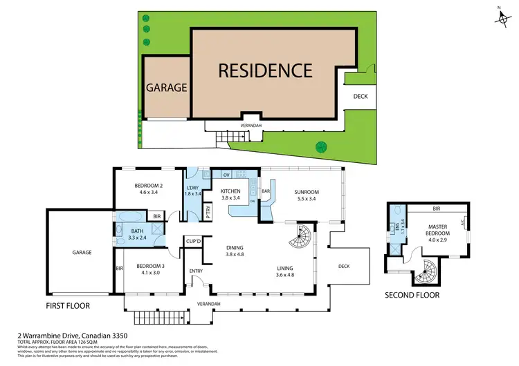 Floorplan of Homely house listing, 2 Warrambine Drive, Canadian VIC 3350