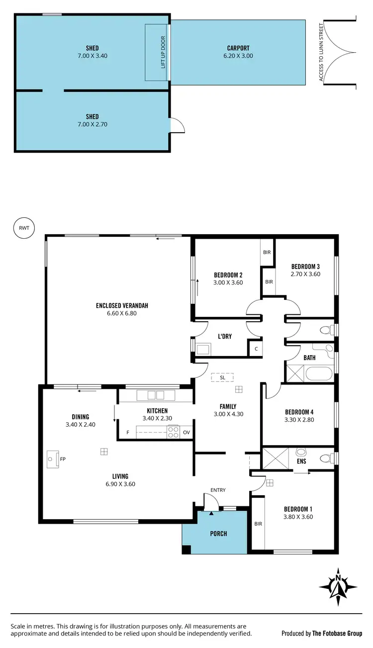 Floorplan of Homely house listing, 8 Beacon Crescent, Seaford SA 5169