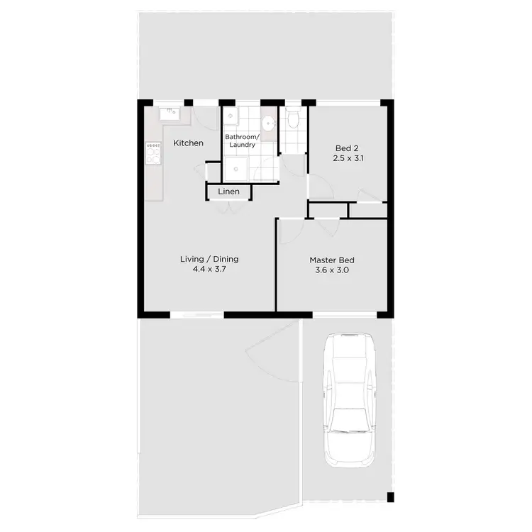 Floorplan of Homely townhouse listing, 4/770 Browns Plains Road, Marsden QLD 4132