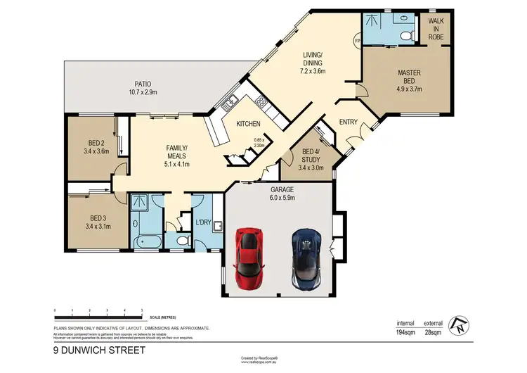 Floorplan of Homely house listing, 9 Dunwich Street, Cleveland QLD 4163