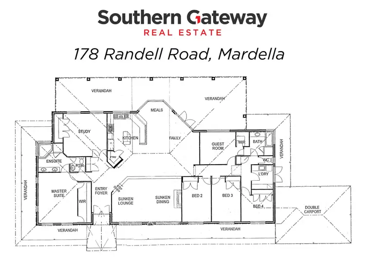 Floorplan of Homely house listing, 178 Randell Road, Mardella WA 6125