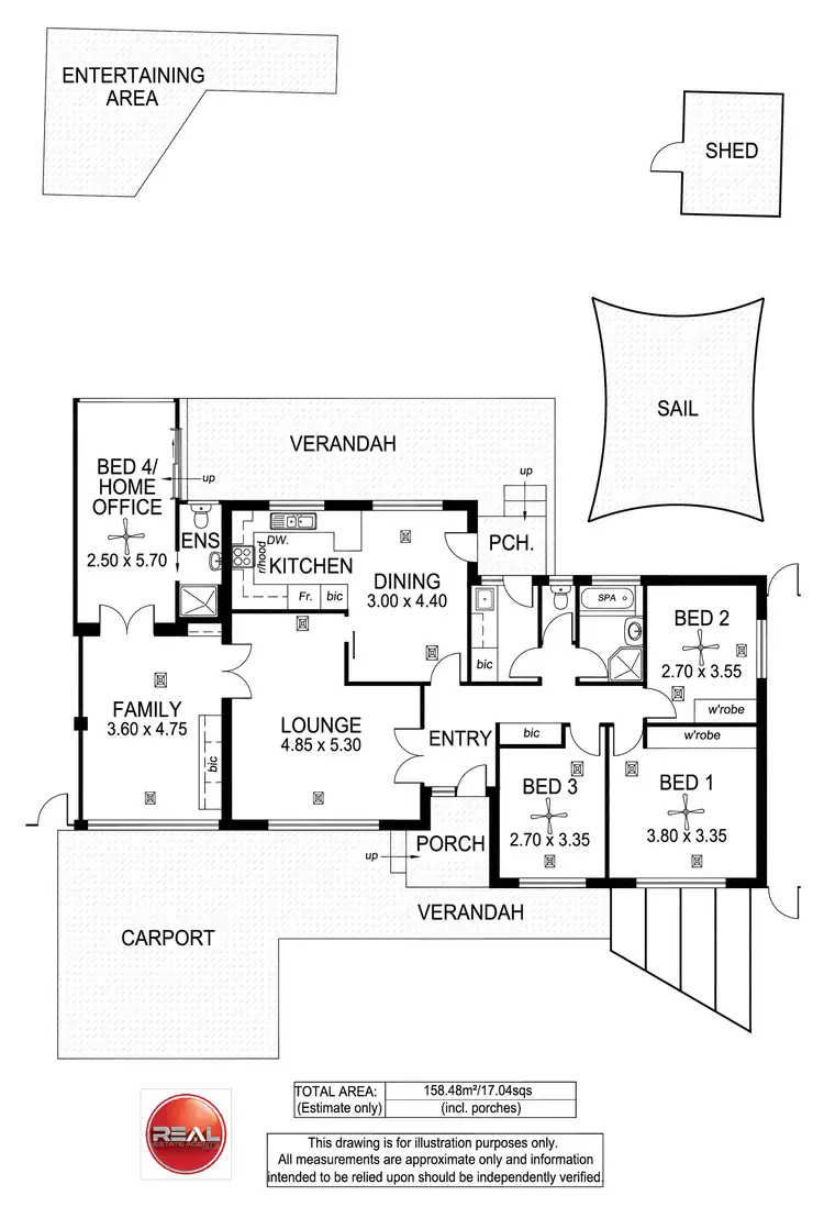 Floorplan of Homely house listing, 19 Oratanga Road, Modbury North SA 5092