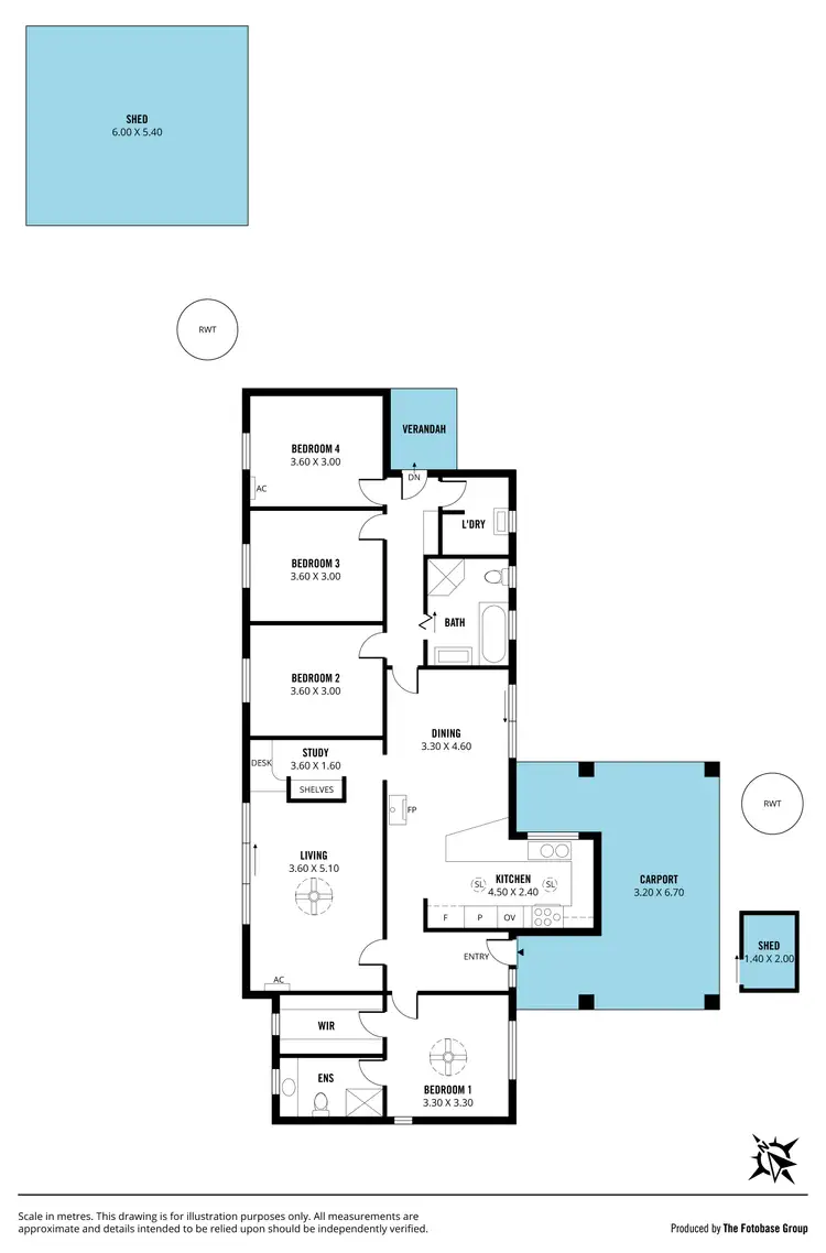 Floorplan of Homely house listing, 29 Sandow Crescent, Coromandel Valley SA 5051