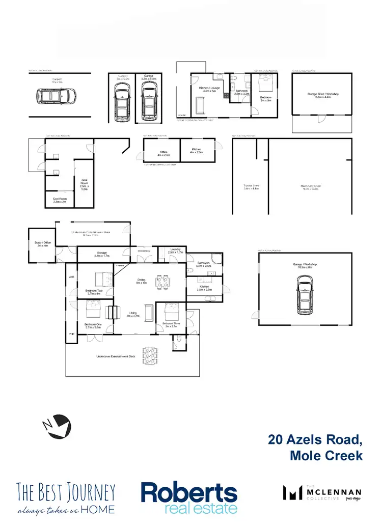 Floorplan of Homely house listing, 20 Azels Road, Mole Creek TAS 7304
