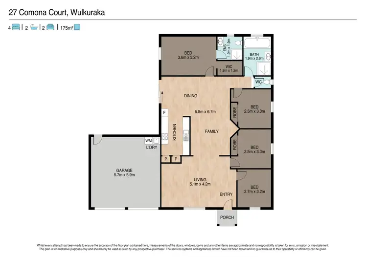 Floorplan of Homely house listing, 27 Comona Court, Wulkuraka QLD 4305